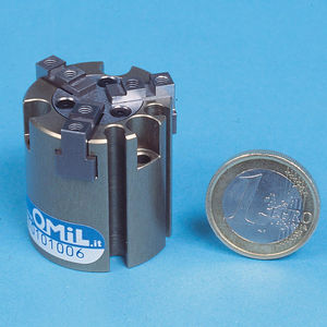 pneumatic gripper / concentric / 3-jaw / self-centering