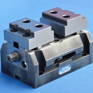 machine tool vise / manual / screw / precision