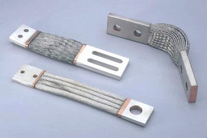 RF connector / DIN / flat / copper