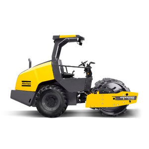single-cylinder road roller / articulated / vibrating