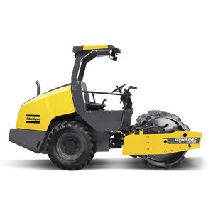 single-cylinder road roller / articulated / vibrating