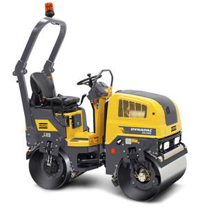 tandem road roller / articulated / vibrating
