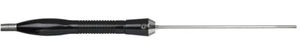 thermocouple temperature probe / insertion / with handle / with thermocouple output