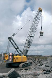 crawler crane / boom / lattice / for construction