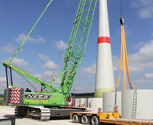 crawler crane / boom / lattice / for construction