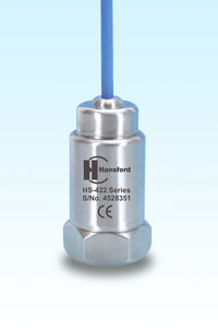 triaxial accelerometer / piezoelectric / intrinsically safe