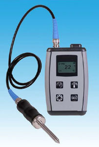 machine monitoring vibration meter / with temperature measurement