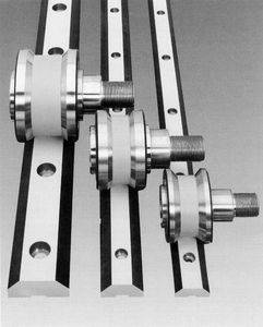 roller linear guide / stainless steel / for heavy loads / track