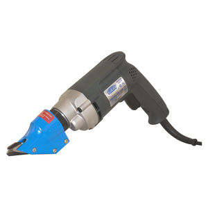 electric shear / for metal sheets / strap / hand-held