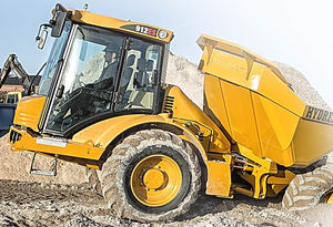articulated dump truck / diesel / mining