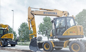 medium excavator / rubber-tired / Tier 4 - intermediate / compact