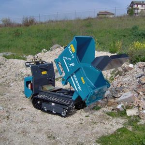 crawler mini dumper / gasoline / lift-skip / self-loading