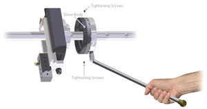 single-axis machining head