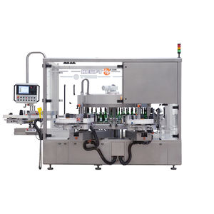 automatic labelling machine / for self-adhesive labels / for the beverage industry / rotary