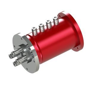 air rotary union / multi-passage / pneumatic / aluminum