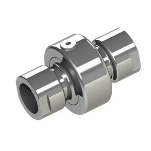 screw-in fitting / straight / hydraulic / swivel