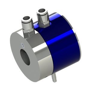 vacuum rotary union / for air / multi-passage / shaft-mounted