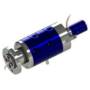 vacuum rotary joint / for food industry applications / multi-passage / hydraulic