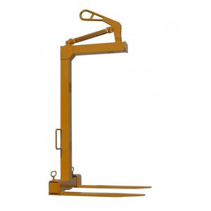 adjustable fork / for cranes / for pallet handling