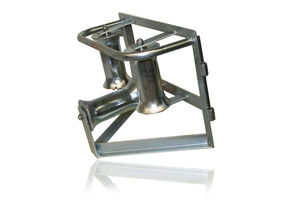 guide roller / steel / for cables