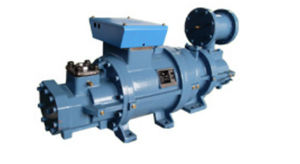 hermetic refrigeration compressor / screw / two-stage / for industrial refrigeration