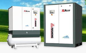 air compressor / stationary / screw / oil-injected