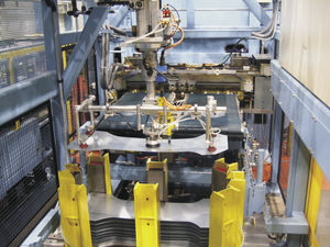 linear feeder / automatic / for presses
