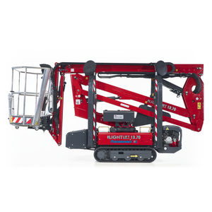crawler spider lift / indoor/outdoor / articulated / compact