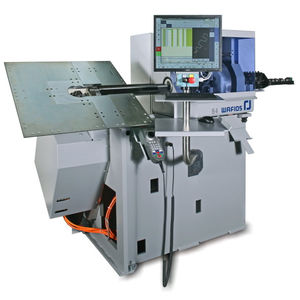 hydraulic bending machine / for wires / 3 drive rollers / single-head