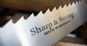 bandsaw blade / steel / for wood