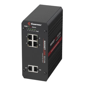 unmanaged network switch / 6 ports / gigabit / PoE