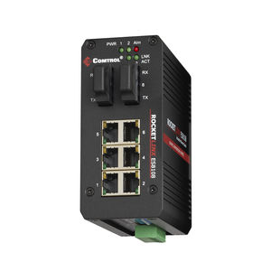 unmanaged network switch / 8 ports / gigabit Ethernet / fiber optic
