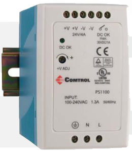 AC/DC power supply / single-output / DIN rail / with short-circuit protection