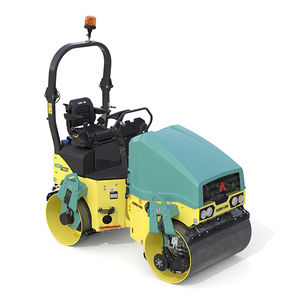 tandem road roller / articulated