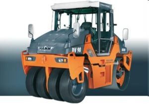 combination road roller / vibrating