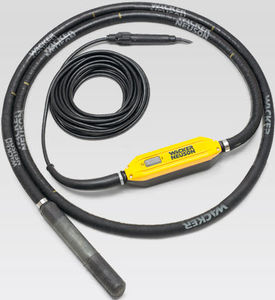 electric vibrator / for concrete / with integrated converter