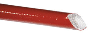 flexible sleeve / silicone / protection / for cables