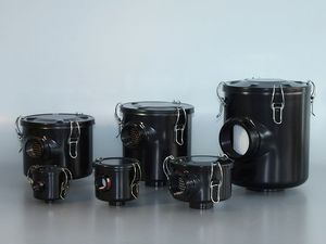 air filter / activated carbon / industrial / absolute