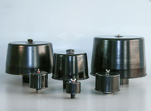 air filter / activated carbon / threaded / suction