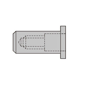blind rivet nut / aluminum