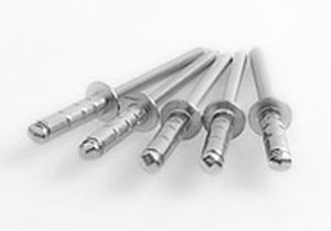 blind rivet / large head / steel