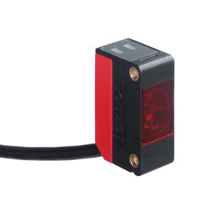 through-beam photoelectric sensor / rectangular / red light / LED