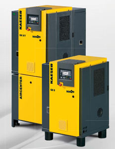air compressor / stationary / electrically-powered / screw
