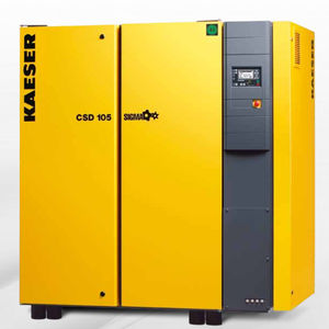 air compressor / stationary / electrically-powered / screw