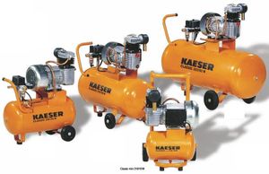 air compressor / mobile / electrically-powered / piston