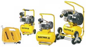 air compressor / mobile / electrically-powered / piston