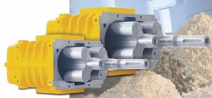 air blower / rotary piston / single-stage