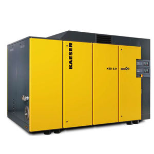 air compressor / stationary / electrically-powered / screw