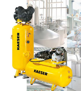 air compressor / stationary / electrically-powered / piston