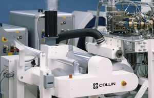 flat-film extrusion line / film / 9 layers